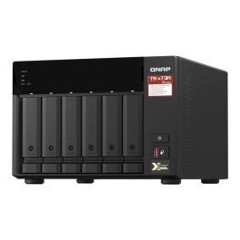 QNAP TS-673A-8G NAS Servidor Almacenamiento 6 Bahías 3.5/2.5" + 2x M.2 NVMe, AMD Ryzen V1500B 4 Núcleos, 8GB DDR4, 2 Puertos 2.5GbE, Torre