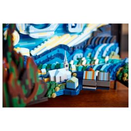 Lego Ideas 21333 Vincent Van Gogh - Lienzo de la Noche Estrellada Lámina Artística 3D - 2316 Piezas