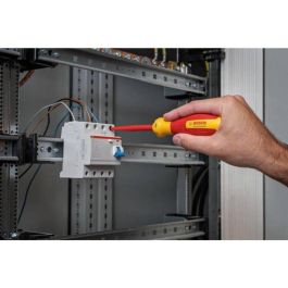 BOSCH AAAKE92906 Destornillador VDE Aislado 1000V, TX15x75, Mango de Elastómero Termoplástico Antideslizante