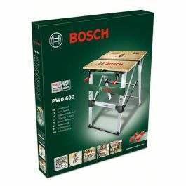 Bosch PWB 600 Banco de trabajo plegable con altura de mesa 834 mm, carga máxima 200 kg y superficie 640x840 mm