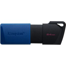 Kingston DataTraveler Exodia M 64GB USB 3.2 Gen 1 (USB 3.0) Pack de 2 USB Negro/Azul Precio: 27.50000033. SKU: B1D64CVLT8