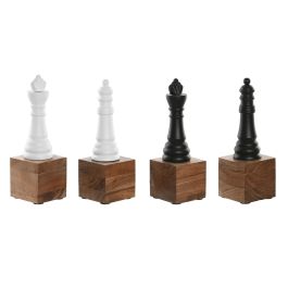 Figura Vintage DKD Home Decor Blanco Negro 7 x 23 x 7 cm (4 Unidades) Precio: 43.79000043. SKU: B1A55A8TX9
