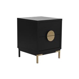 DKD Home Decor Mesita De Noche Oriental Negro Dorado 40 x 50 x 40 cm Precio: 85.49999997. SKU: B1B59H5S7L