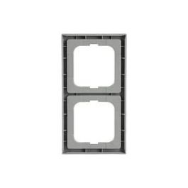 BUSCH-JAEGER BJ 1722-183K Marco 2f future linear alusilber - Marco para mecanismo de interruptor