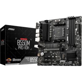 MSI B550M PRO-VDH Placa Base micro ATX AMD B550 Zócalo AM4 compatible Ryzen 3000 Series DDR4 128GB MSI B550M PRO-VDH Placa Base micro ATX AMD B550 Zócalo AM4 compatible Ryzen 3000 Series DDR4 128GB Precio: 105.78999992. SKU: B125RZJAX9