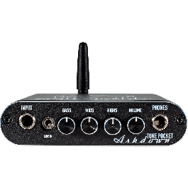Ashdown Preamplificador de Auriculares / Interfaz de Audio Bluetooth Tone Pocket - Negro