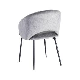 Silla Gris Tejido-Metal Contract 58 X 60 X 80,50 cm