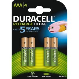 Pilas Recargables DURACELL DURHR03B4-850STCX5 1,2 V AAA (4 Unidades) Precio: 15.49999957. SKU: S6503034