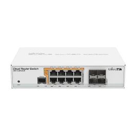 Mikrotik CRS112-8P-4S-IN Switch Gigabit Ethernet con PoE Blanco Precio: 182.49999966. SKU: B1DV3VA7SF