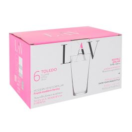 Set de 6 Vasos Toledo 470 cc - LAV (4 Cajas) Set de 6 Vasos Toledo 470 cc - LAV (4 Cajas)