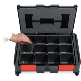 Inserto modular - TOOD - 3 a 12 compartimentos - Para caja profesional - Encajable - 40x30x7 cm Inserto modular - TOOD - 3 a 12 compartimentos - Para caja profesional - Encajable - 40x30x7 cm