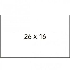 Rollo de Etiquetas Apli Blanco 26 x 16 mm 6 Piezas (30 unidades)