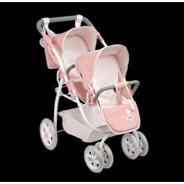 Muñecas Arias Coche Gemelar Universe 45x70x73 cm con Bolso