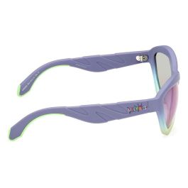 Adidas Sport OR0095 82Z Gafas de Sol para adultos, Gafas de Sol Rectangulares Montura Violeta Mate