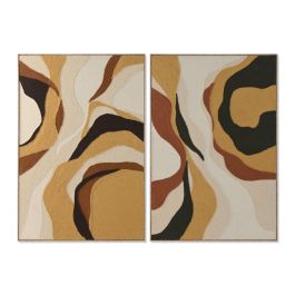 Cuadro Home ESPRIT Amarillo Verde Moderno Urbano 102 x 4,5 x 152 cm (2 Unidades) Precio: 356.49999979. SKU: B123JQP9C4