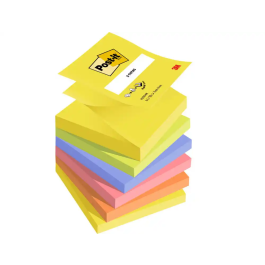Post-it Bloc de Notas Adhesivas Quita y Pon Z-NotesUltra Intenso Pack 6 Blocs Surtidos 76x76 mm Precio: 11.79000042. SKU: B162PWZQS2