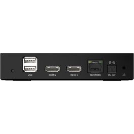 Hanwha Wisenet SPD-152 Decodificador de Vídeo para hasta 64 Canales, 8MP@60fps, Doble Puerto HDMI UHD, PoE/12V DC