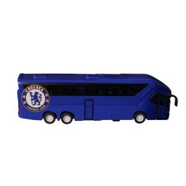 BANBO TOYS Autobus Chelsea 1:50 Apertura Puertas Laterales Retro-Fricción +3 Años 29,5x22,8x25cm