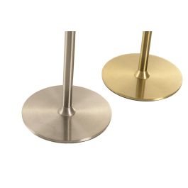 DKD Home Decor Lampara Tactil Urban Dorado Plateado 11 x 37 x 11 cm (6 Unidades)