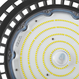 BX3 LIGHT Campana High Bay LED 150W IP65 6000K 120 grados Reg. 0-10V para Techos Altos