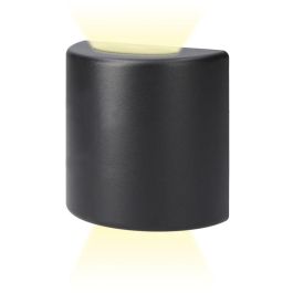 Edm Aplique Led Ovalado 3W 60 Lm 4000K Luz Día IP54 12x12x6cm