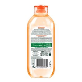 Garnier SKINACTIVE Agua Micelar Efecto Peeling Suave Todo en 1, Limpia y Exfolia Suavemente, 400 ml