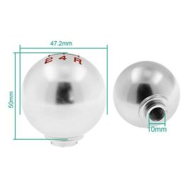 Occ Sport Pomo Palanca Cambios Redondo Aluminio Plata OCCPOM003 Universal