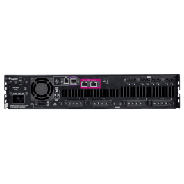 Amplificador De Potencia De Ocho Canales, 600W @ 4? Con Audio En Red Dante? / Aes67, Y Compatible C