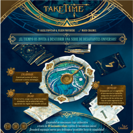 Libellud LIBTT0101ES Take Time Juego de Mesa Cooperativo Español, 10+ años, 2-4 Jugadores