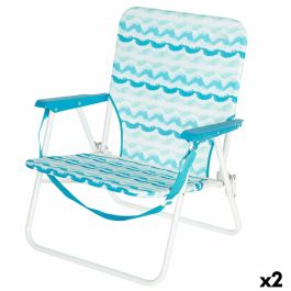Silla de Playa Aktive 45 x 70 x 40 cm (2 Unidades) Precio: 44.89000054. SKU: B1ERHNCSEQ