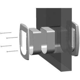 Ferplast FER8010690210797 Túnel de Extensión para Gateras Swing 3/5 - Gris