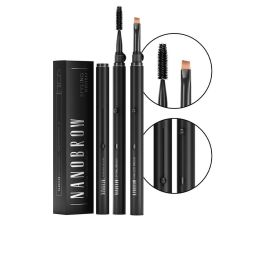 Nanobrow Tweezers Pinzas de Depilar de Precisión para Cejas Acero Inoxidable Satinado Agarre Seguro 1 u