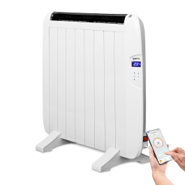 Yoevu Radiador Eléctrico Bajo Consumo 8 Elementos 1200W, 3 Modos, Temporizador, Mando a Distancia, Blanco Precio: 113.89000007. SKU: B154KZFGXK