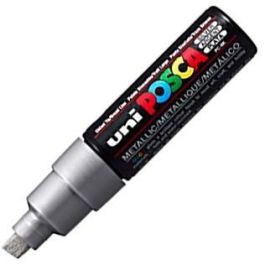 Posca Marcador Pc-8K No Permanente Punta Biselada 8.0 mm Plata Metálico Precio: 4.68999993. SKU: B15ET3WFBT