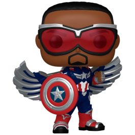 Funko POP Marvel Capitán América Brave New World Figura de Vinilo de 9cm