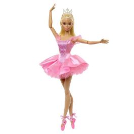 Barbie JBJ09 Muñeca Bailarina Estrella Rosa 31cm para Niñas +6 Años