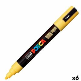 Marcador POSCA PC-5M Amarillo (6 Unidades) Precio: 23.78999997. SKU: B14MED6R22