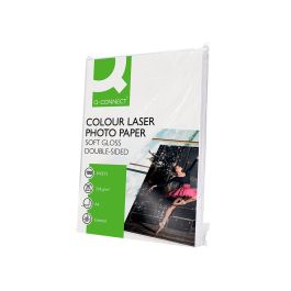 Papel Q-Connect Foto Glossy Din A4 Para Fotocopiadoras E Impresoras Laser Paquete De 100 Hojas De 218 gr Papel Q-Connect Foto Glossy Din A4 Para Fotocopiadoras E Impresoras Laser Paquete De 100 Hojas De 218 gr