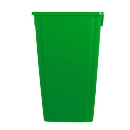 PROBBAX - PB-1090-GRN - Cubo de reciclaje sin tapa - 32 x 46 x 76,2 cm - 80 L