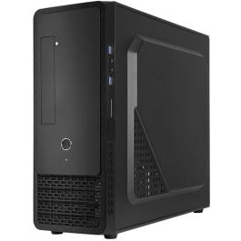 Chieftec UC-03B-OP Torre PC Gaming UNI Series ATX/microATX/Mini-ATX Negra, Acero Carbón, USB 3.2