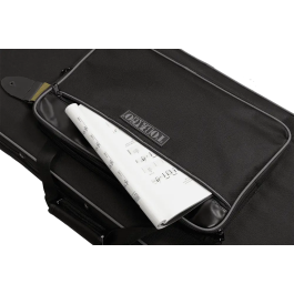 TOBAGO Estuche Bajo eléctrico Tobago Semirígido Terciopelo Poliester 600 Deniers 125x38x14 cm