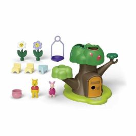 Playmobil Junior Disney: Winnie The Pooh - Casa del Árbol con Tobogán y Juego de Roles para Desarrollo Motor y Sensorial