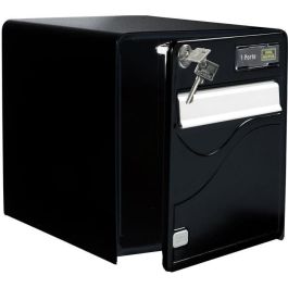 Box Burg Wachter Baltic 1 Puerta - Acero galvanizado - Apertura lateral - Negro - Hecho en Francia Box Burg Wachter Baltic 1 Puerta - Acero galvanizado - Apertura lateral - Negro - Hecho en Francia