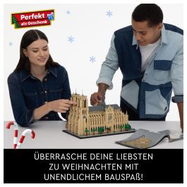 LEGO Architecture Notre-Dame de Paris 21061 Juego de Construcción para Adultos con 4383 Piezas