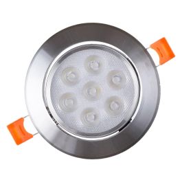 Foco Downlight LED 7W 700Lm 4200K Circular 40.000H [HO-LEDDOWN-7W-W]