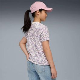 Camiseta de Manga Corta Infantil Puma Tweenerverse Aop Beige L