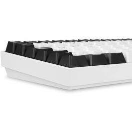 SHARKOON SKILLER SGK50 S3 Teclado Mecánico (Gateron Brown, DE-Layout, Blanco)
