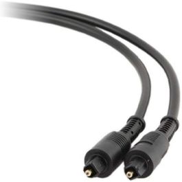 GEMBIRD Cable Óptico Digital TOSLINK 1 Metro para Audio Hi-Fi, Home Cinema y Televisores