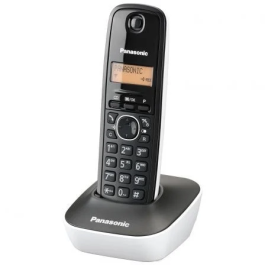 Panasonic Teléfono Inalámbrico DECT KX-TG1611GW Negro y Blanco Precio: 28.99000038. SKU: S0401751