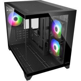 Cougar FV150 Mini Tower PC Schwarz ARGB Iluminación Caja de PC Juego